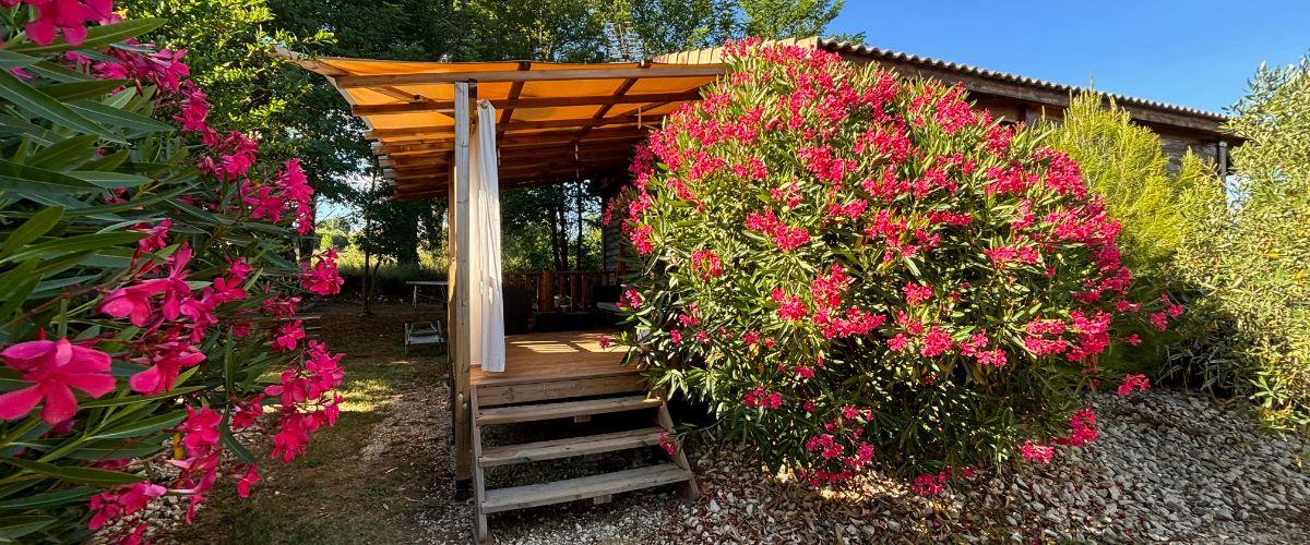 Chalet merlot en Ardèche