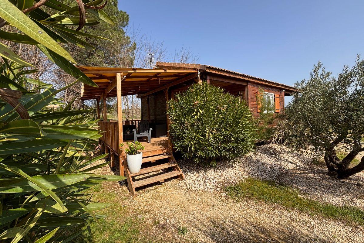 Chalet merlot en Ardèche Chalet merlot en Ardèche