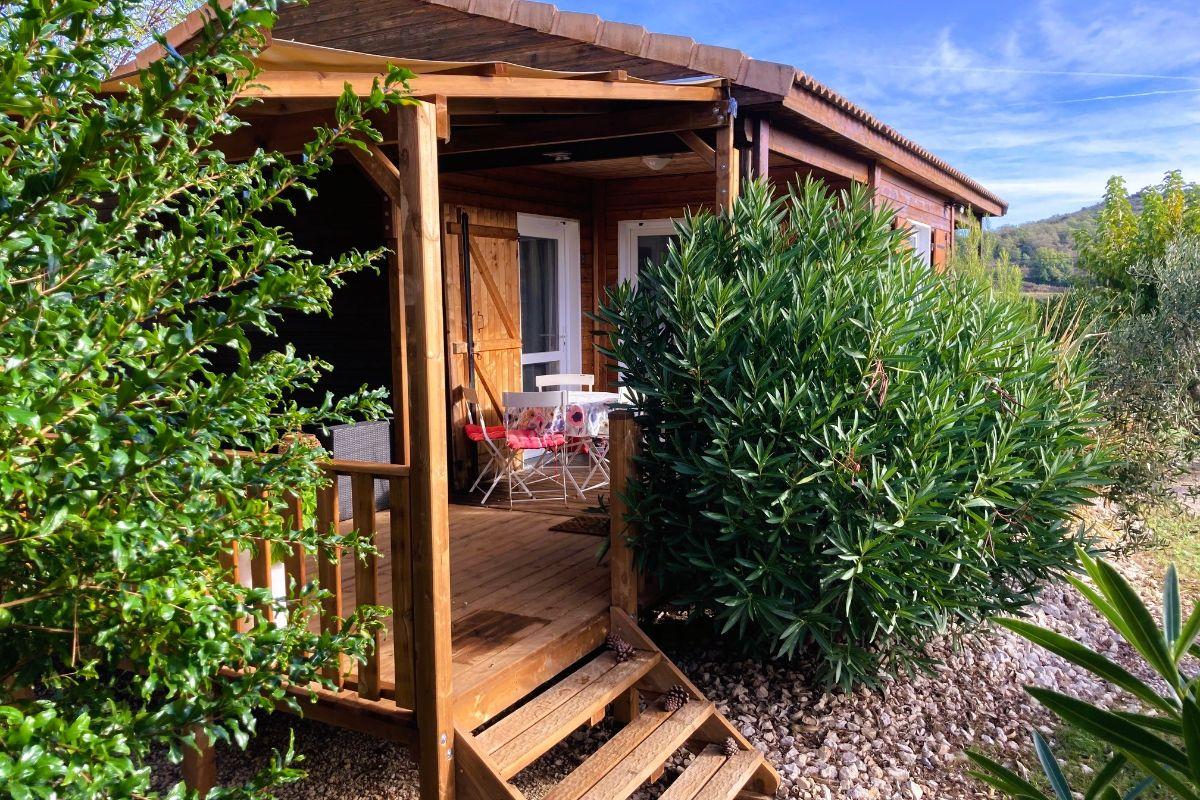 Chalet merlot en Ardèche Chalet merlot en Ardèche